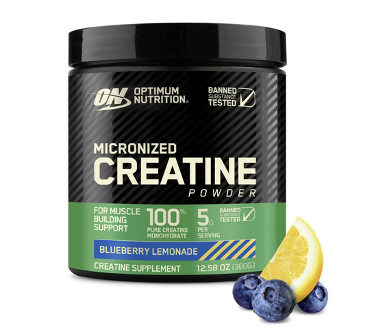 Optimum nutrition Creatine Powder Blueberry-Lemonade 60 servings