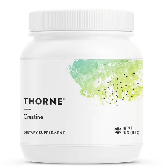 THORNE Creatine - Creatine Monohydrate, Amino Acid Powder - Support Muscles, Cellular Energy and Cognitive Function - Gluten-Free, Keto - NSF Certified for Sport - 16 Oz - 90 Servings