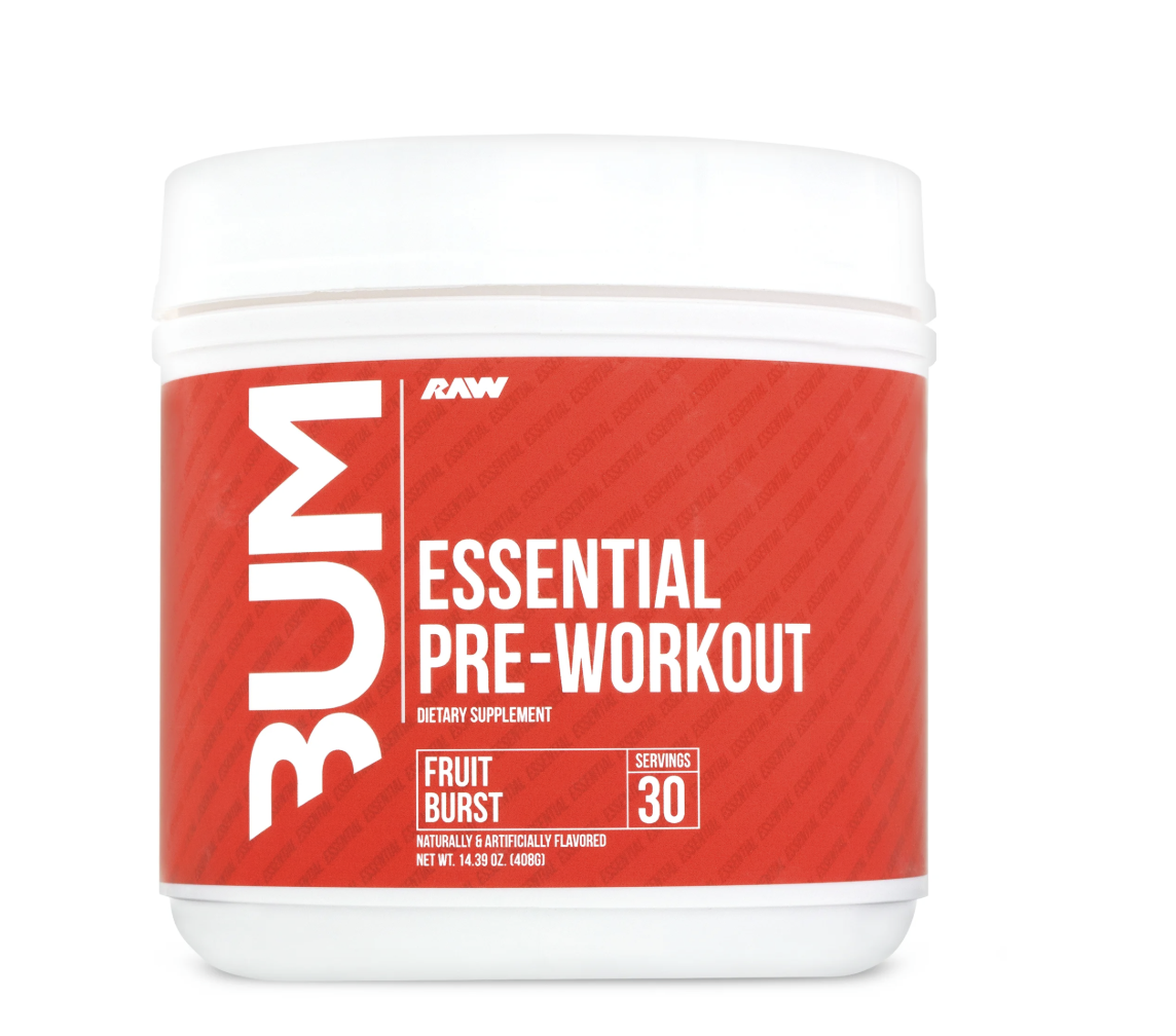 RAW Nutrition Essential Pre Workout Powder, 30 Servings