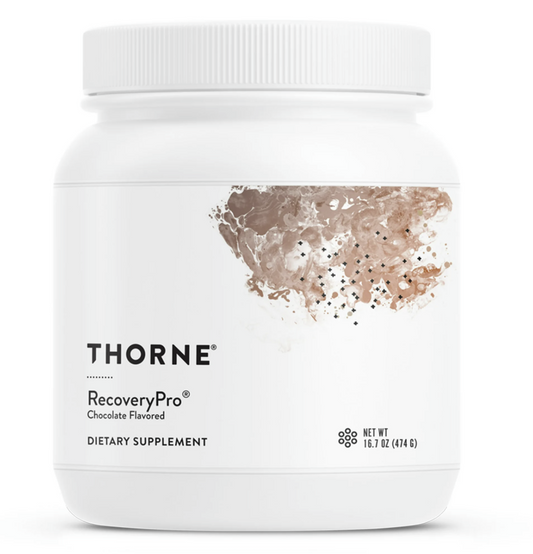 Thorne RecoveryPro, Whey Protein Muscle Recovery Supplement, Support Nutrition, Workout Performance & Sleep, NSF Certified for Sport, 12 servings, 16.7 Oz