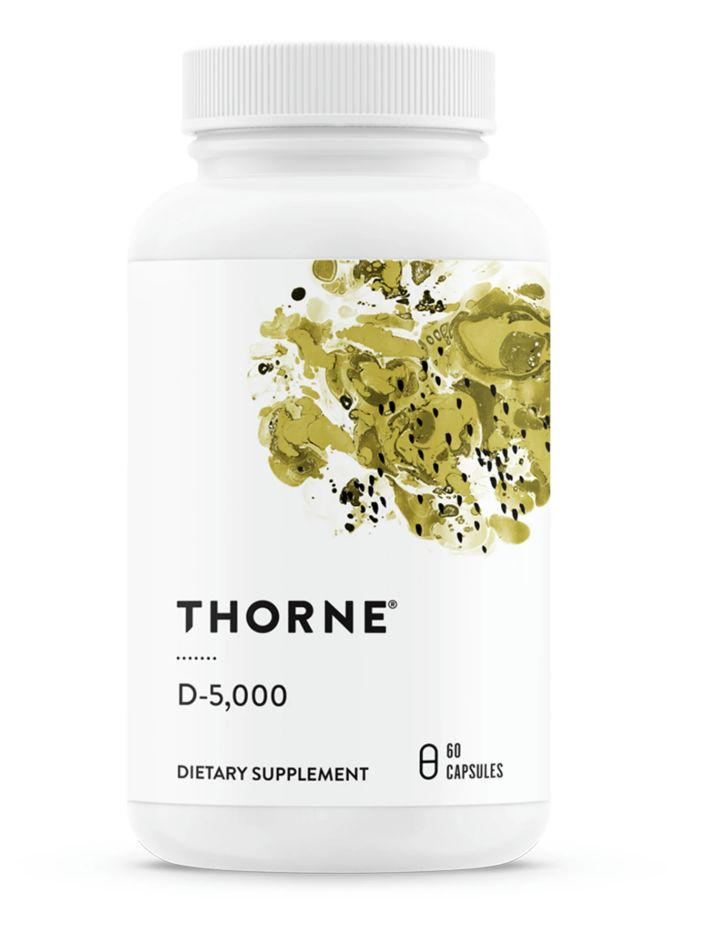 Thorne Vitamin D-5000 NSF 60 caps