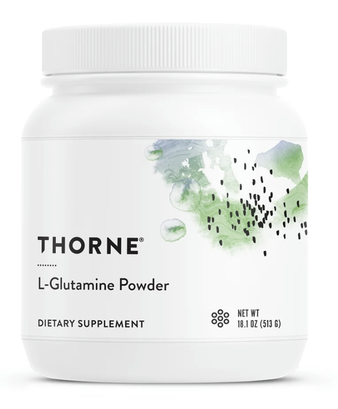 Thorne L-Glutamine Powder, Glutamine Powder for GI Health and Immune Function, 18.1 Oz