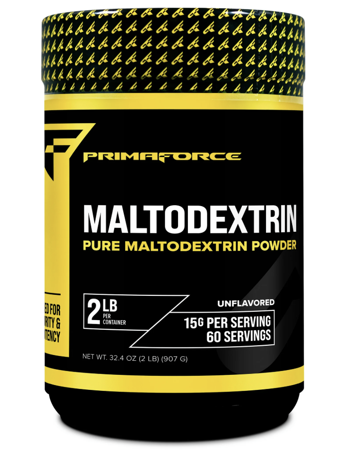 Primaforce Maltodextrin Powder (2 Pounds, Unflavored) - Food Grade Maltodextrin Powder for Increased Workout Energy, Gain & Endurance