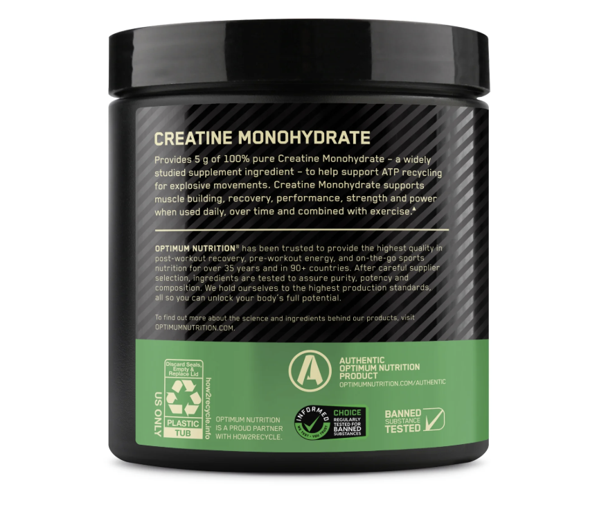 Optimum nutrition Creatine Powder Blueberry-Lemonade 60 servings