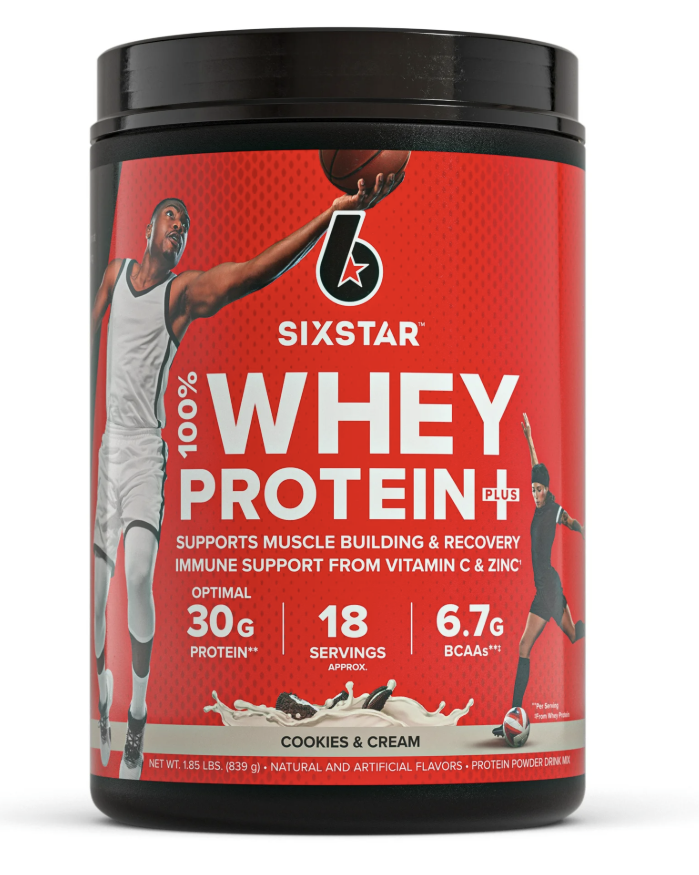 Six Star Pro Nutrition 100% Whey Protein Plus Powder, Kellogg's Frosted Flakes 1.8 lbs