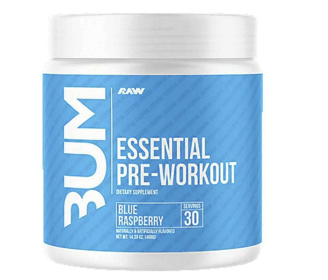 RAW Nutrition Essential Pre Workout Powder, 30 Servings