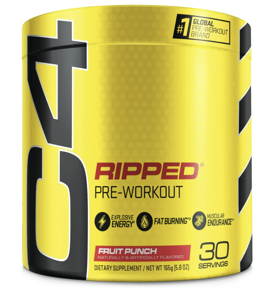 Cellucor C4 Ripped Pre-Workout Powder, 30 Servings